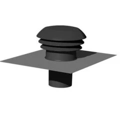 Accessoires Aéromax - Entrée/Sortie D'air Toiture Grise Ø 160mm