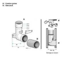 Aldes Contre-Prise Universelle 11070061