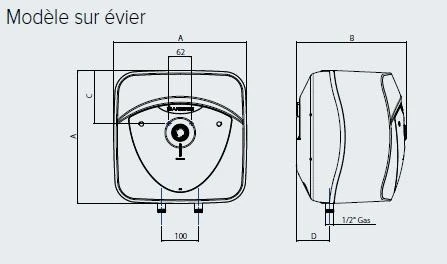 Chauffe Eau électrique - ARISTON - Andris Lux 6 Chauffe Eau électrique - ARISTON - Andris Lux – Image 4