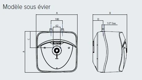 Chauffe Eau électrique - ARISTON - Andris Lux 5 Chauffe Eau électrique - ARISTON - Andris Lux – Image 3