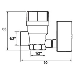 Soupape 15/21 Avec Manomètre