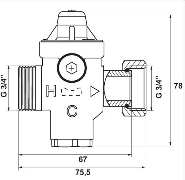 WATTS Réducteur De Pression Rédufix 4 WATTS Réducteur De Pression Rédufix – Image 2