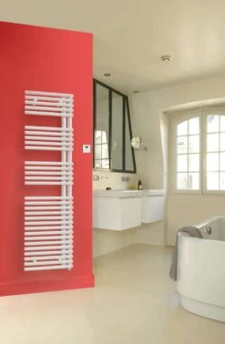 Sèche Serviettes ACOVA - Cala Asymétrique à Droite Tlnr/gf - Blanc