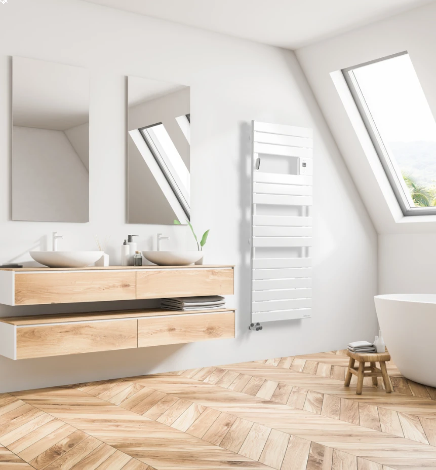 Radiateur Sèche-serviettes ATLANTIC – Adélis Mixte - Avec Soufflerie – Blanc Carat 3 Radiateur Sèche-serviettes ATLANTIC – Adélis Mixte - Avec Soufflerie – Blanc Carat