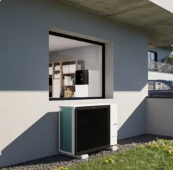 Pompe à Chaleur Bi-Bloc DAIKIN – Altherma 3 R F – Version Au Sol – 1 Zone – Avec ECS – R32 -Valor Magasin altherma3 rf ambiance2