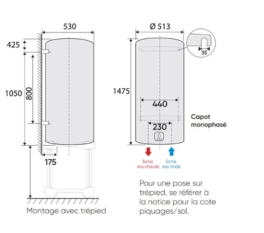 Chauffe Eau électrique ATLANTIC – Aquéo 9 Chauffe Eau électrique ATLANTIC – Aquéo – Image 7
