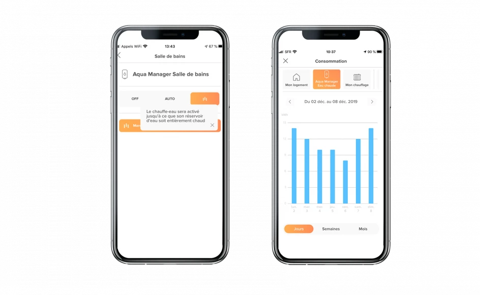 Aqua Manager - NOIROT - Pilotage à Distance Du Chauffe Eau - NEN9501AA 6 Aqua Manager - NOIROT - Pilotage à Distance Du Chauffe Eau - NEN9501AA – Image 4