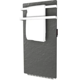 Radiateur Sèche-serviettes VALDEROMA – Godai – 1700W – Natura Noir – NN17BLG