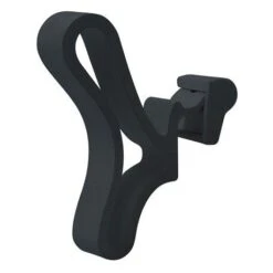 Accessoires Sèche-serviettes Atlantic Pour Adelis, Nefertiti Et Nefertiti étroit -Valor Magasin patere papillon 850210 noir 2