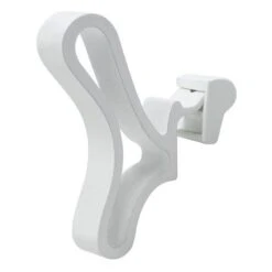 Accessoires Sèche-serviettes Atlantic Pour Adelis, Nefertiti Et Nefertiti étroit -Valor Magasin patere papillon 850228 blanc 1