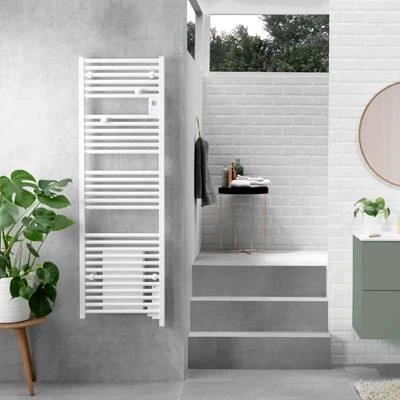 Sèche Serviettes Doris Digital Avec Soufflerie Atlantic Blanc – Image 4