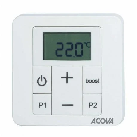 Sèche Serviettes Acova – Régate Twist + Air Pivot à Droite – Mixte Par Soufflerie – Blanc 4 Sèche Serviettes Acova – Régate Twist + Air Pivot à Droite – Mixte Par Soufflerie – Blanc – Image 2