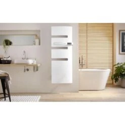 Sèche-serviettes ATLANTIC - Connecté Soufflant Serenis - Blanc