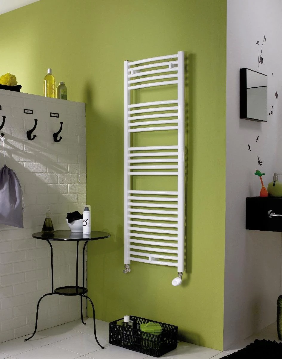 Sèche Serviettes Thermor Corsaire Galbé – Raccords Centrés – Eau Chaude – Blanc 5 Sèche Serviettes Thermor Corsaire Galbé – Raccords Centrés – Eau Chaude – Blanc – Image 3