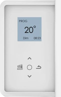 Radiateur Sèche-serviette ATLANTIC – Doris étroit – Avec Soufflerie - Blanc Brillant -Valor Magasin thermo 3 5 1