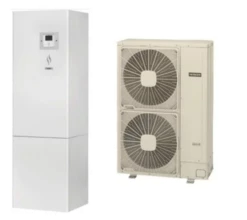 Pompe à Chaleur Bi-Bloc HITACHI – Yutaki S80 Combi – Avec ECS – R410A + R134A