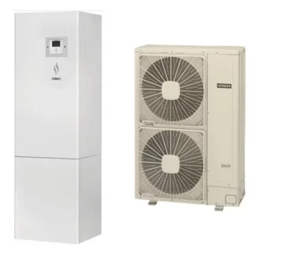 Pompe à Chaleur Bi-Bloc HITACHI – Yutaki S80 Combi – Avec ECS – R410A + R134A 3 Pompe à Chaleur Bi-Bloc HITACHI – Yutaki S80 Combi – Avec ECS – R410A + R134A