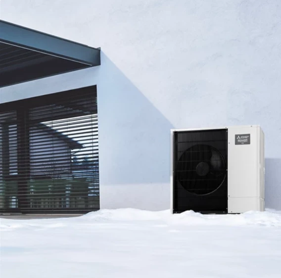 Pompe à Chaleur Air / Eau - Bibloc - Mitsubishi Electric - Zubadan Silence - Sans ECS - R32 8 Pompe à Chaleur Air / Eau - Bibloc - Mitsubishi Electric - Zubadan Silence - Sans ECS - R32 – Image 6