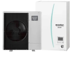 Pompe à Chaleur Air / Eau - Bibloc - Mitsubishi Electric - Zubadan Silence - Sans ECS - R32